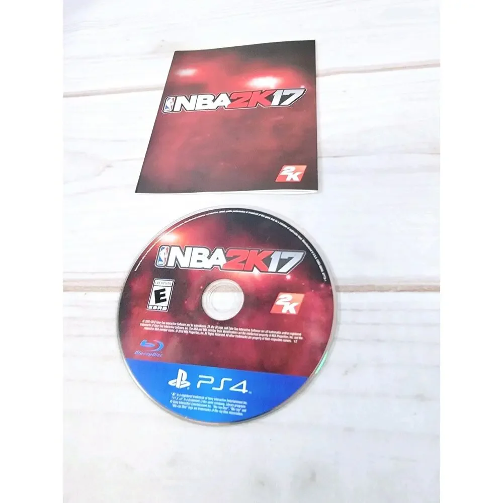 NBA 2K17 (Sony PlayStation 4, 2016) PS4 With Manual CIB
